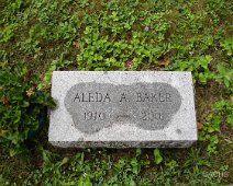 BAKER Aleda A - Mt Pleasant Cem, Houghton NY 2013